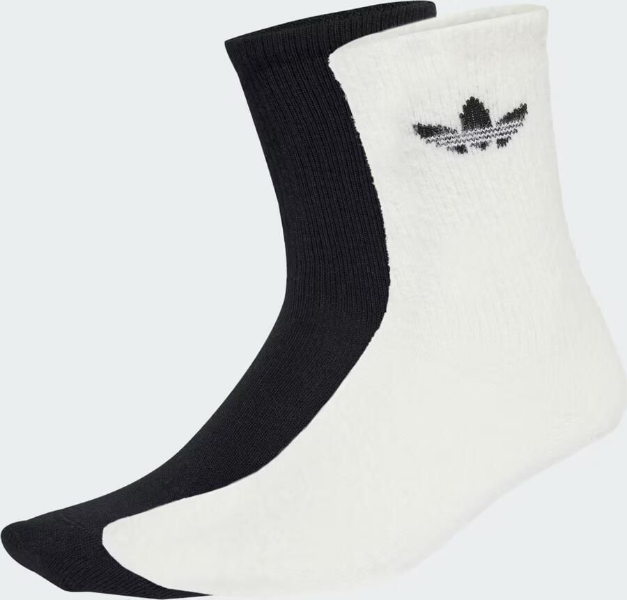 Adidas Originals Sokken met logostitching in een set van 2 paar model 'Fluffy' - Foto 3