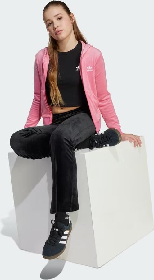 Adidas Originals Bootcut sweatbroek met labelstitching - Foto 5