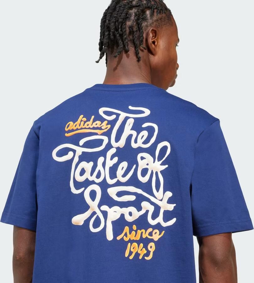 Adidas T-shirt Korte Mouw Food Sauce Graphic T-Shirt