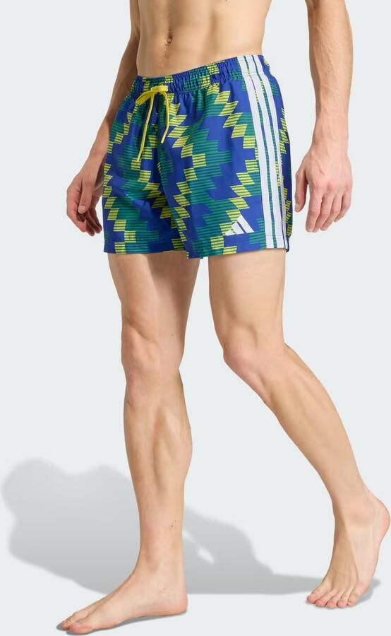 Adidas Football-Inspired Graphic Zwemshort 5-Inch
