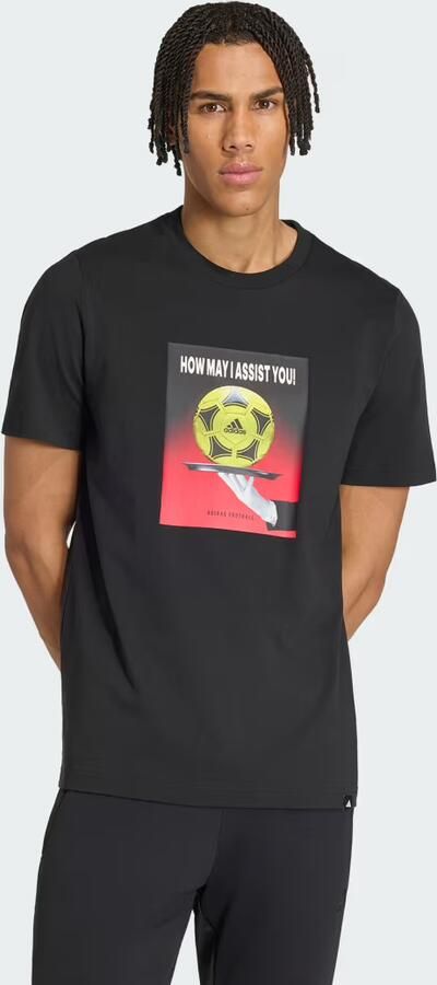 Adidas FOOTBALL SLOGAN GRAPHIC T-SHIRT