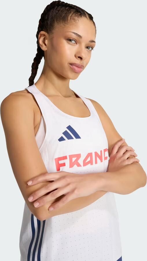 Adidas FRANKRIJK Adizero Training Singlet - Foto 3