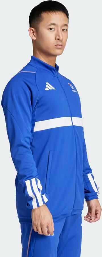 Adidas Frankrijk Handbal Training Jack Blauw- Heren Blauw - Foto 5
