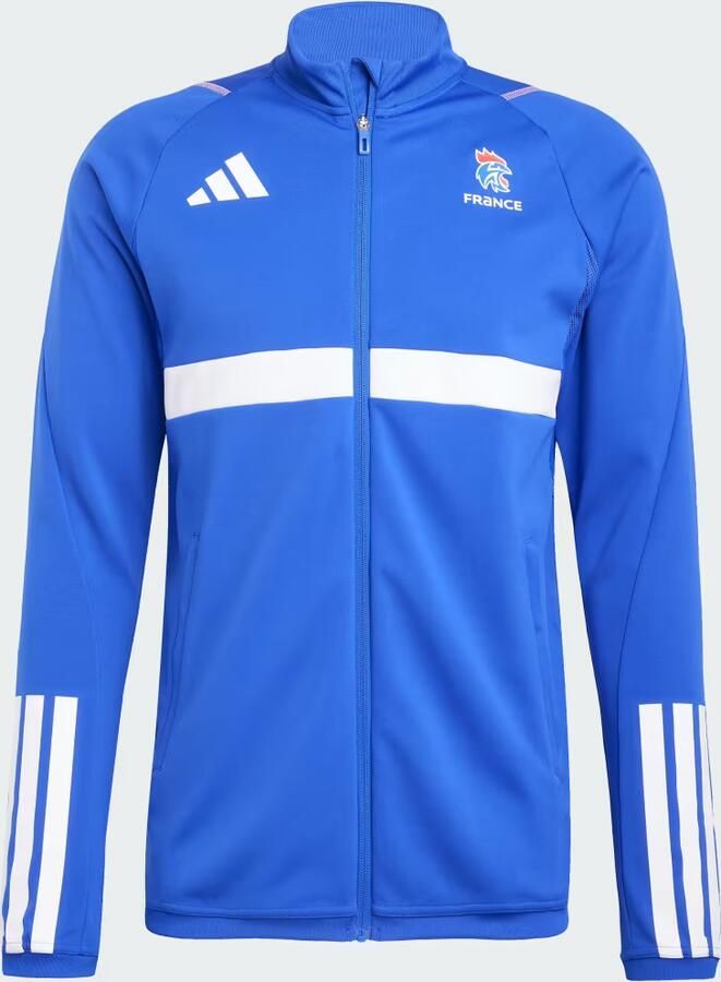 Adidas Frankrijk Handbal Training Jack Blauw- Heren Blauw - Foto 3