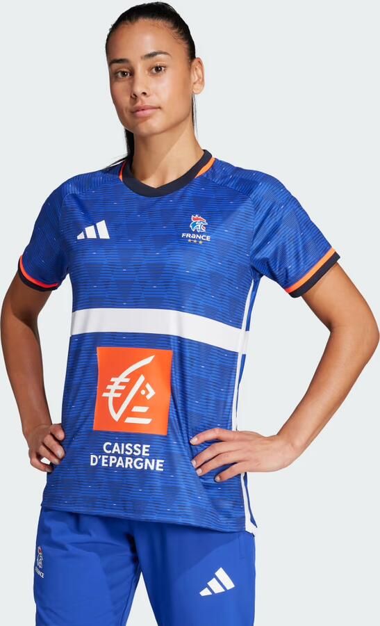 Adidas Frankrijk Handball Replica Shirt Blauw- Dames Blauw - Foto 6