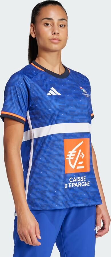 Adidas Frankrijk Handball Replica Shirt Blauw- Dames Blauw - Foto 5
