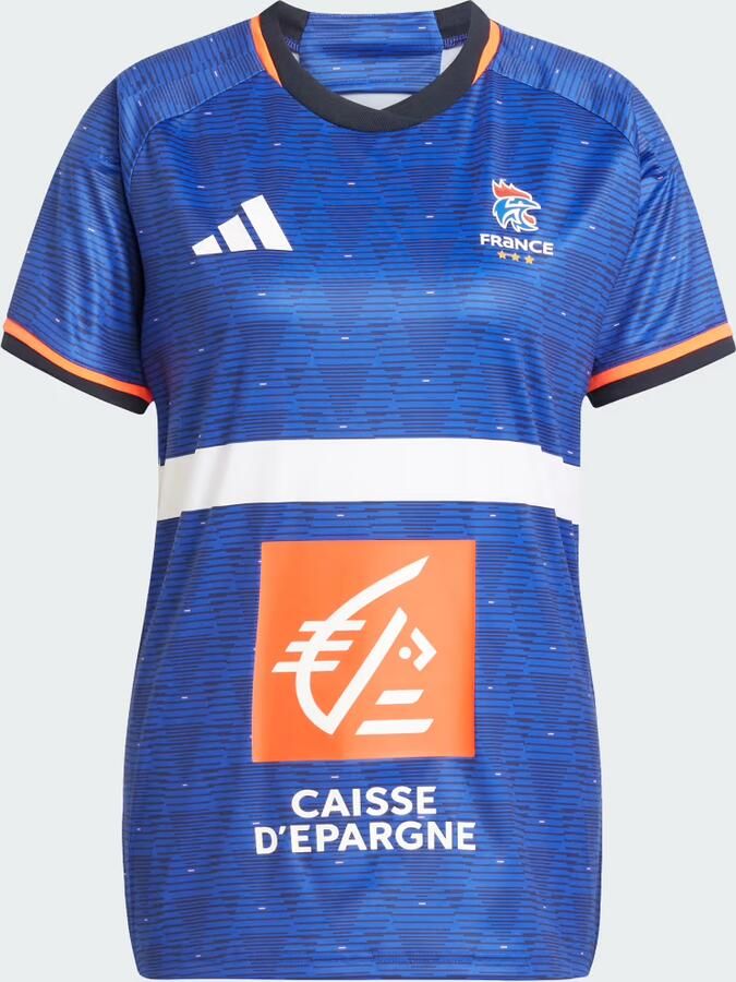 Adidas Frankrijk Handball Replica Shirt Blauw- Dames Blauw - Foto 2