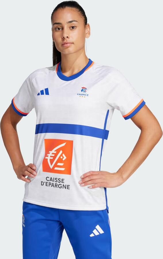 Adidas Onderhemden Maillot Exterieur femme France 2025 26 - Foto 6