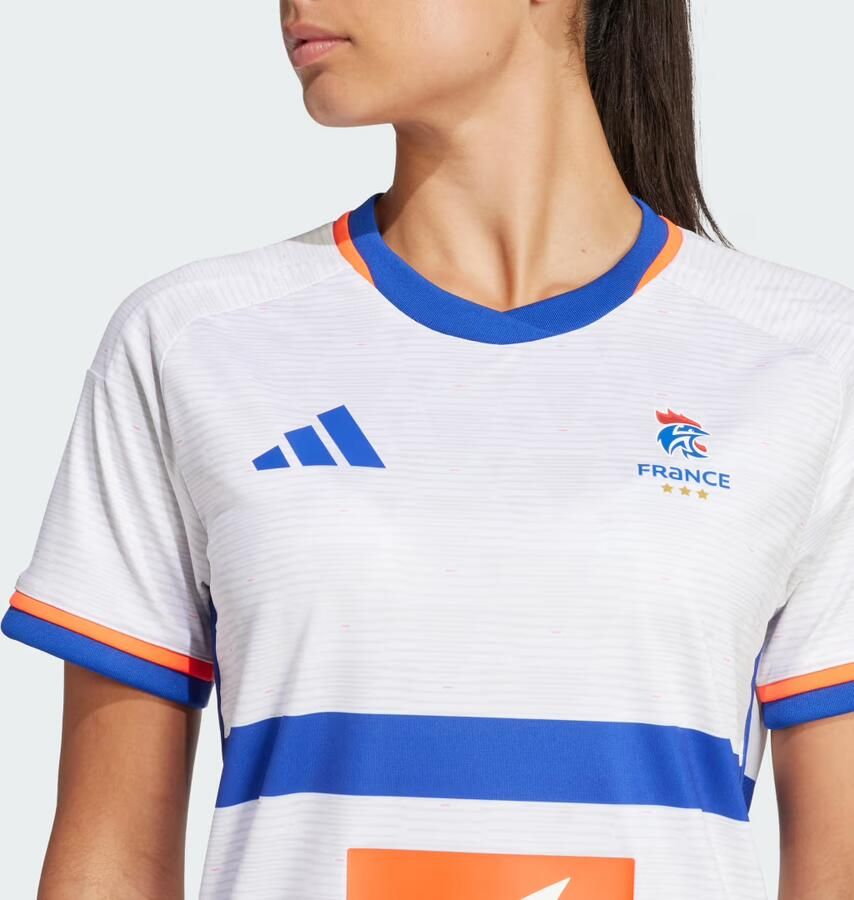 Adidas Onderhemden Maillot Exterieur femme France 2025 26