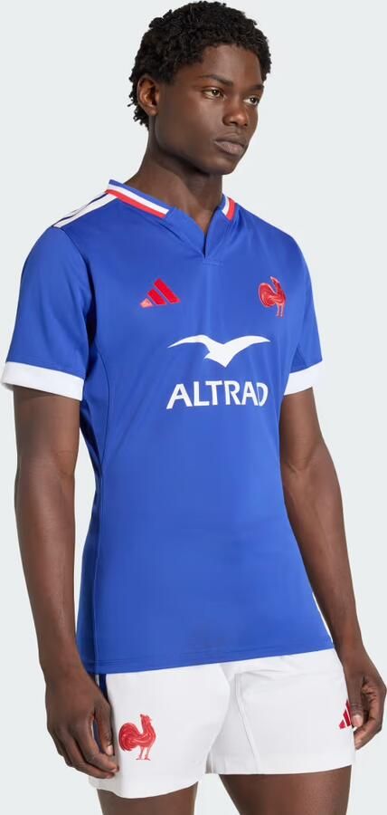 Adidas Frankrijk Performance-fit Rugbyshirt