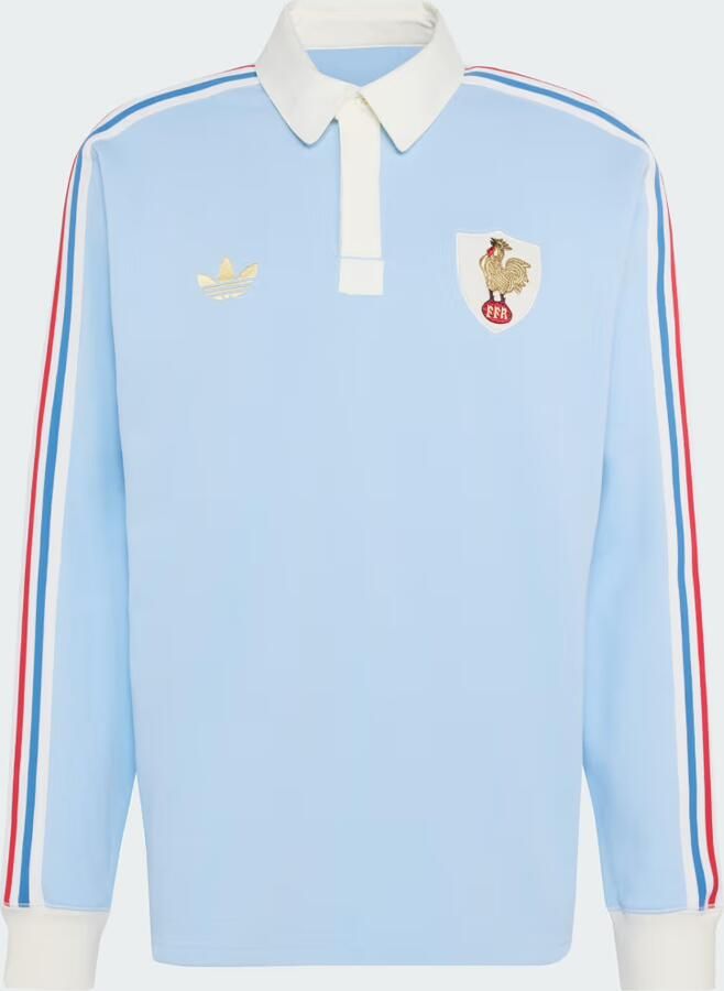 Adidas Frankrijk Rugby 120 Years Crunch Heritage Shirt - Foto 4