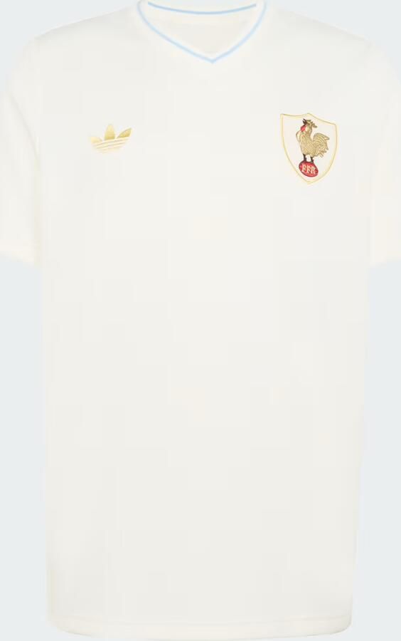 Adidas Frankrijk Rugby 120 Years Crunch Prematch Shirt - Foto 4