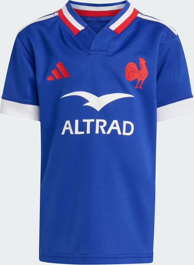 Adidas Frankrijk Rugby Minitenue Replica Shirt inclusief Short - Foto 4
