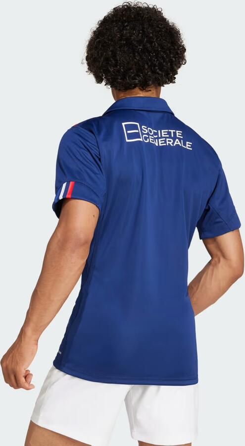 Adidas T-shirt Korte Mouw Maillot Performance Domicile XV de France 2024 25 - Foto 3