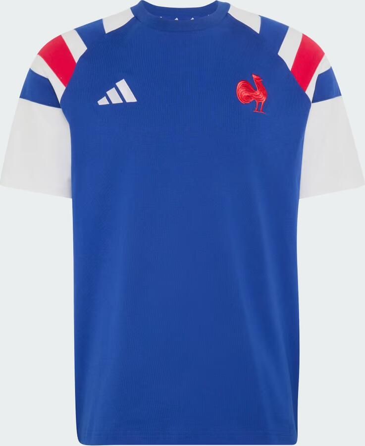 Adidas Frankrijk Rugby Reis-T-shirt Mannen - Foto 4
