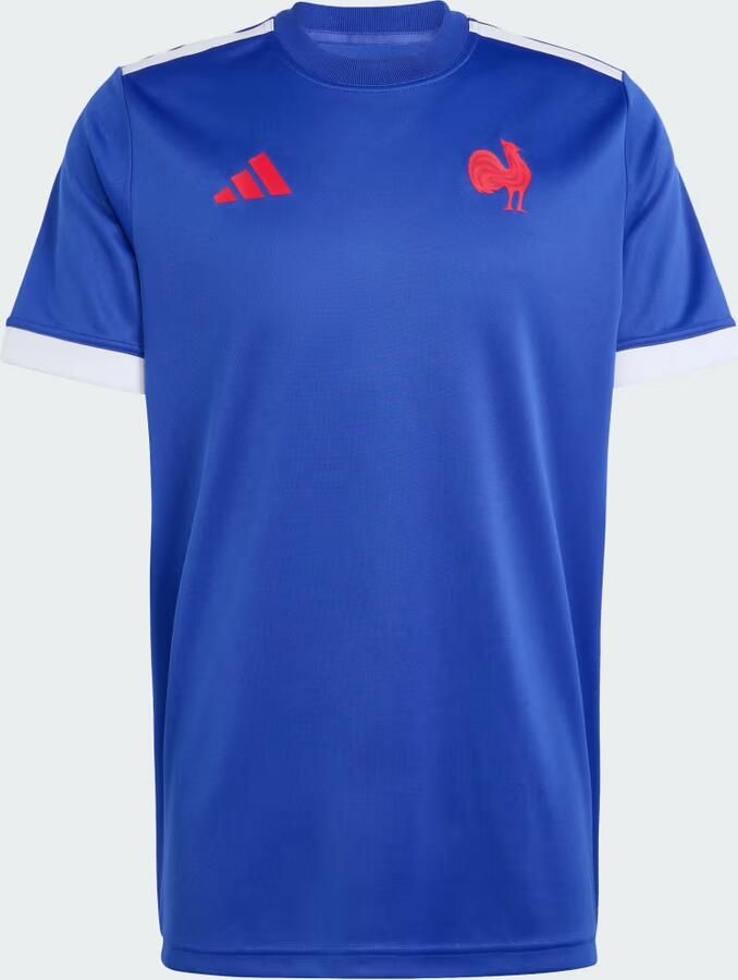 Adidas Frankrijk Rugby Thuis Supporters-T-shirt - Foto 3