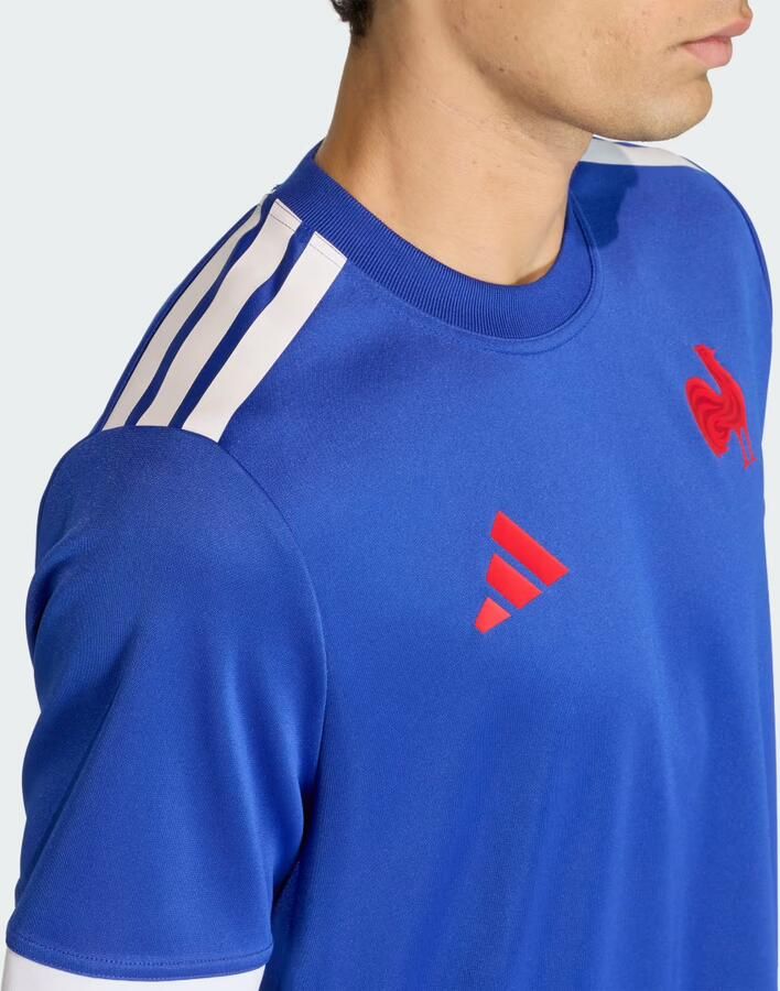 Adidas Frankrijk Rugby Thuis Supporters-T-shirt - Foto 2
