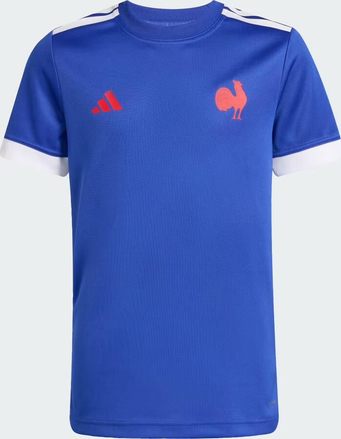 Adidas Frankrijk Rugby Thuis Supporters-T-shirt Kids