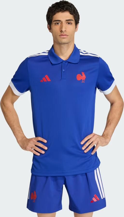 Adidas Frankrijk rugby Thuis supporterspolo