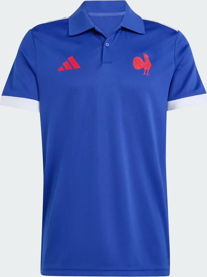 Adidas Frankrijk rugby Thuis supporterspolo - Foto 3