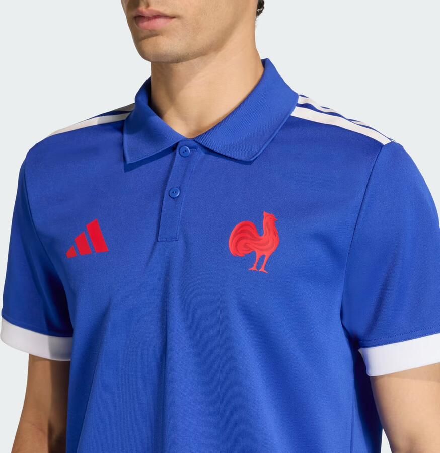 Adidas Frankrijk rugby Thuis supporterspolo - Foto 2