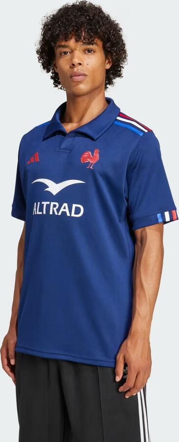 Adidas T-shirt Korte Mouw Maillot Replica Domicile XV de France 2024 25 - Foto 5