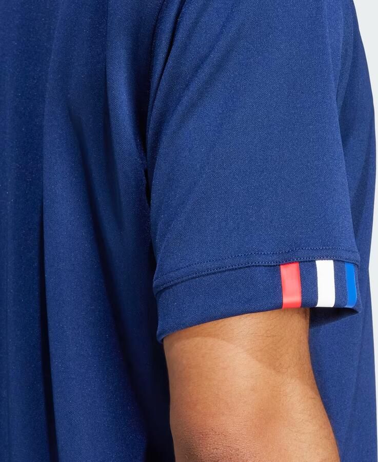 Adidas T-shirt Korte Mouw Maillot Replica Domicile XV de France 2024 25