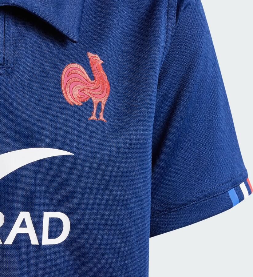 Adidas Frankrijk Rugby Thuisshirt Kids Blauw Kind Blauw - Foto 2