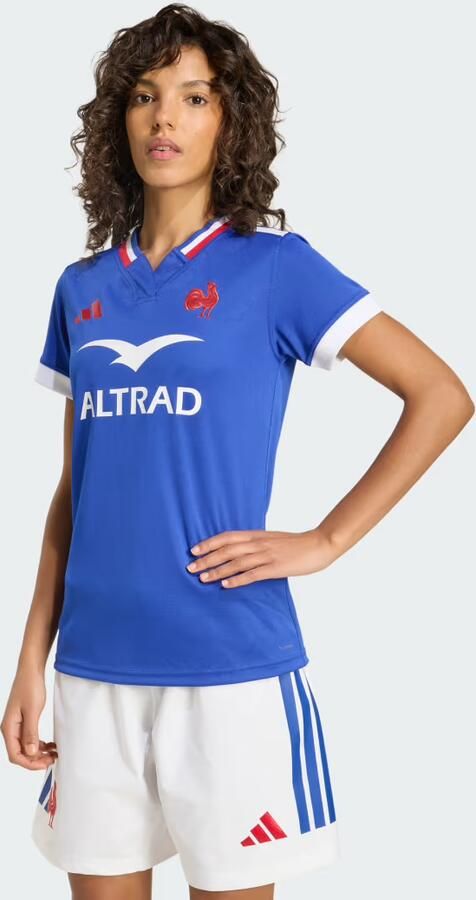 Adidas Frankrijk Rugby Thuisshirt Vrouwen