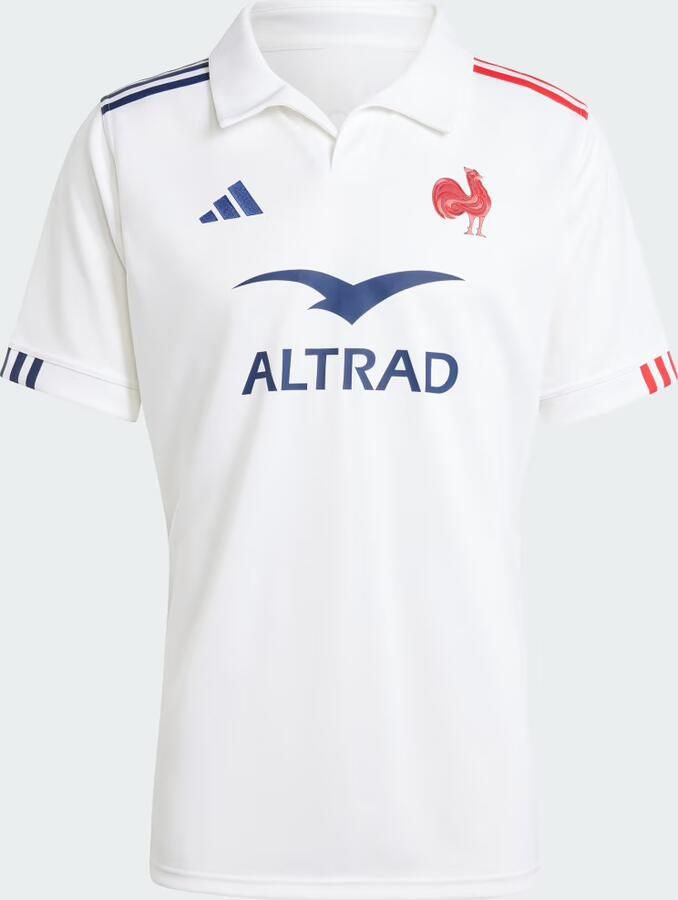 Adidas T-shirt Korte Mouw Maillot Replica Extérieur XV de France 2024 25 - Foto 2