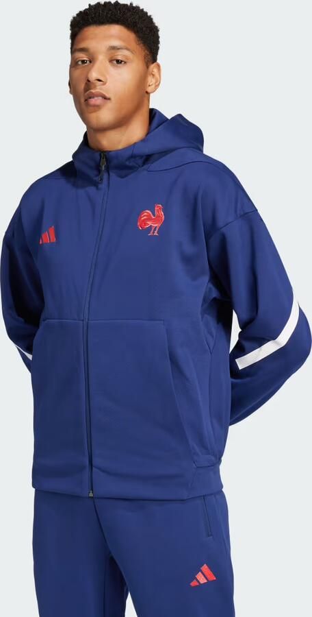 Adidas Frankrijk Travel Z.N.E. Sportjack met Capuchon