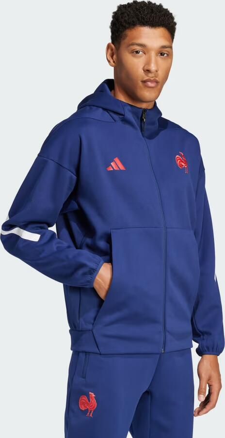 Adidas Frankrijk Travel Z.N.E. Sportjack met Capuchon - Foto 6