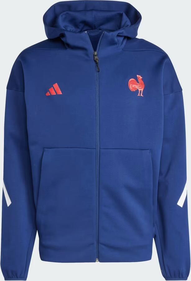 Adidas Frankrijk Travel Z.N.E. Sportjack met Capuchon - Foto 4