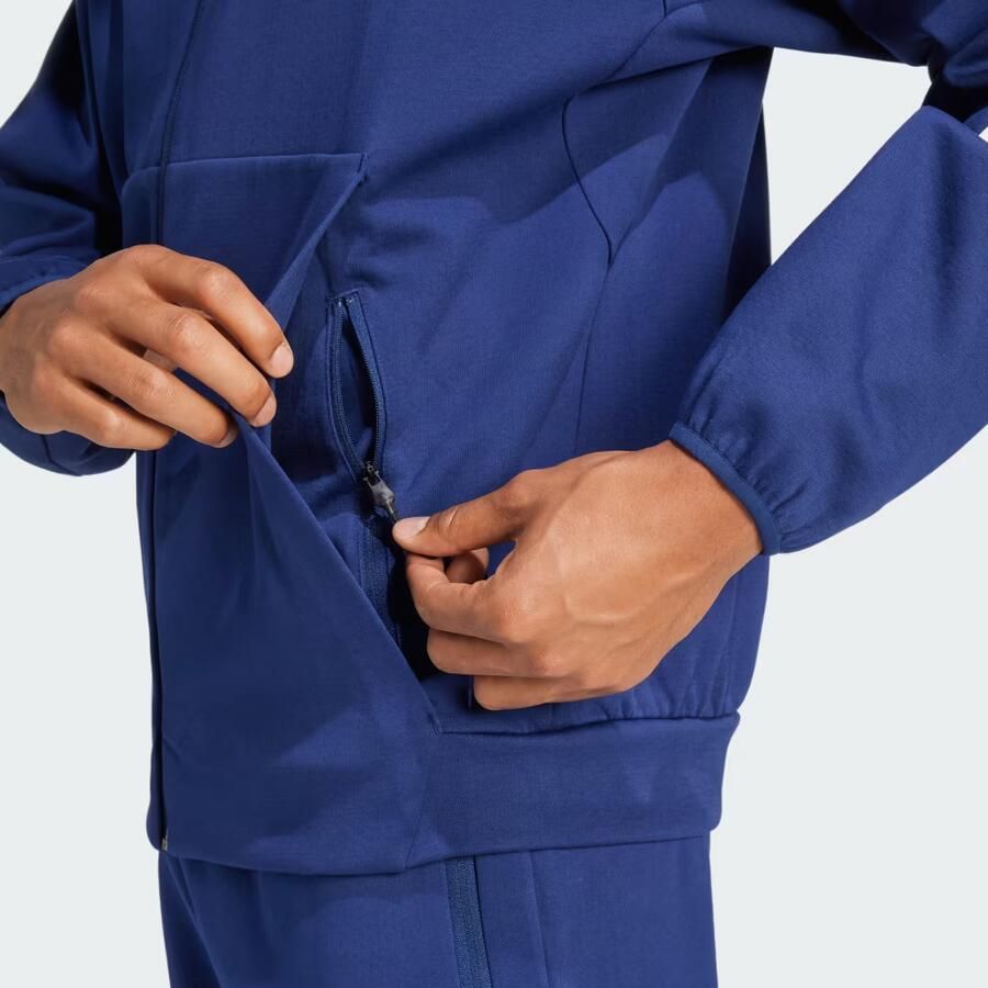 Adidas Frankrijk Travel Z.N.E. Sportjack met Capuchon - Foto 2