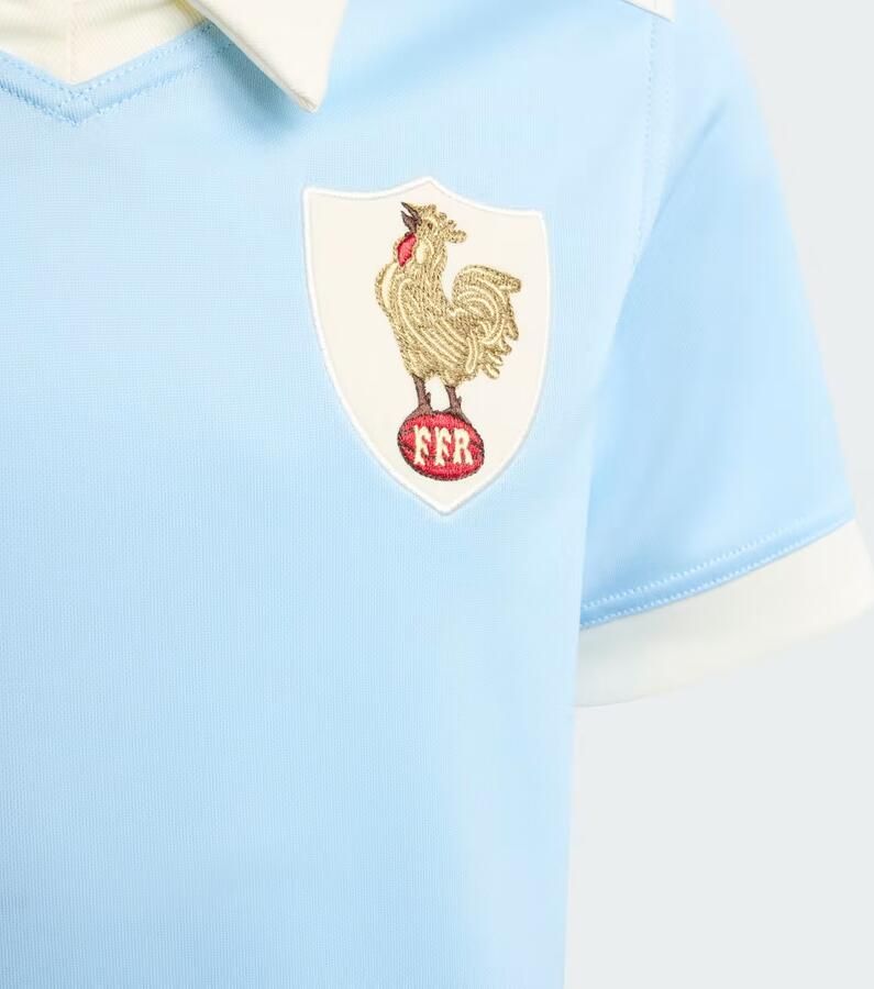 Adidas Frankrijk120 Jaar Replica Rugbyshirt Kids - Foto 3