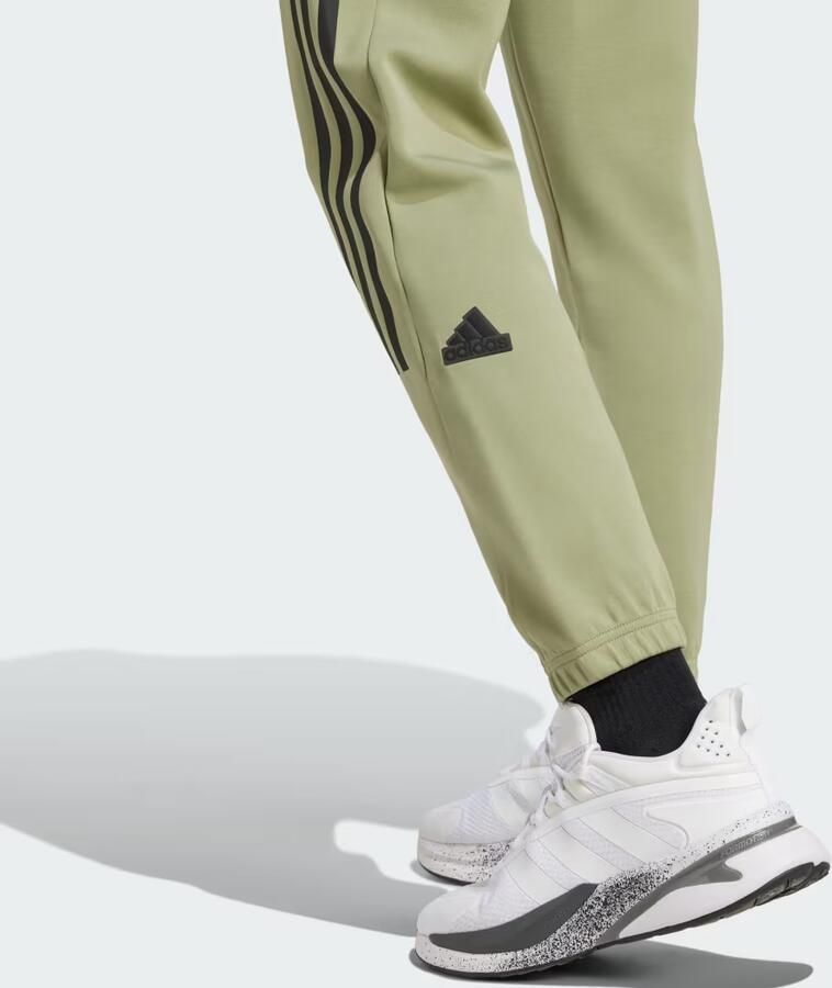 ADIDAS SPORTSWEAR Tapered fit sweatpants met labeltypische strepen