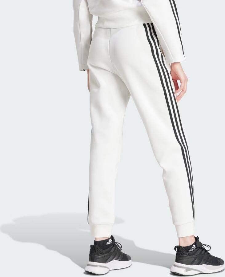 Adidas Witte Future Icons 3-Stripes Sportieve Broek White Dames - Foto 4