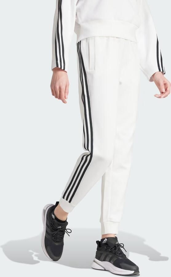 Adidas Witte Future Icons 3-Stripes Sportieve Broek White Dames - Foto 5