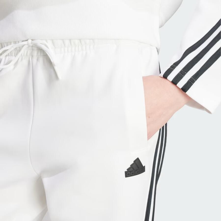 Adidas Witte Future Icons 3-Stripes Sportieve Broek White Dames - Foto 2