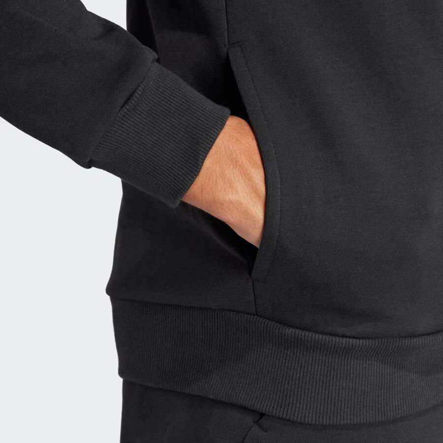 Adidas Future Icons 3-Stripes Full-Zip Jack Black Heren - Foto 3