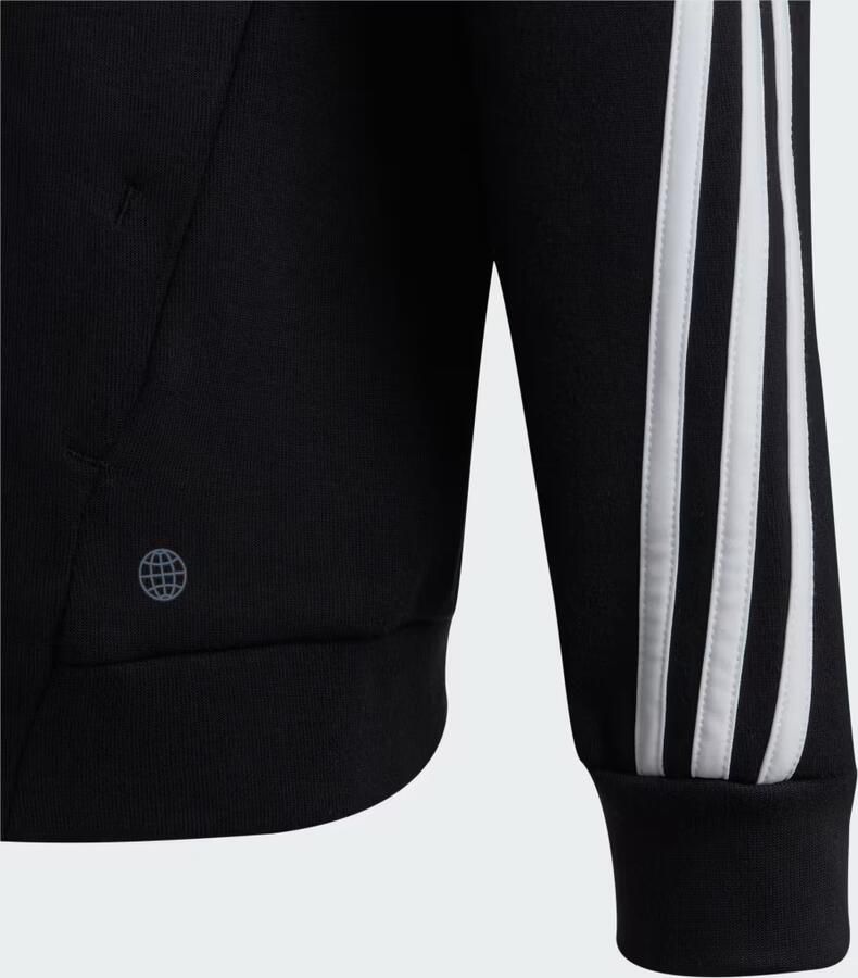 Adidas Sportswear Future Icons 3-Stripes Ritsjack met Capuchon - Foto 3
