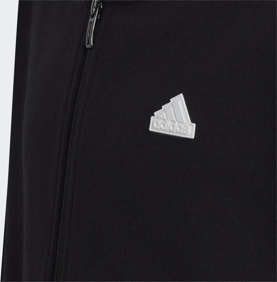 Adidas Sportswear Future Icons 3-Stripes Ritsjack met Capuchon - Foto 2