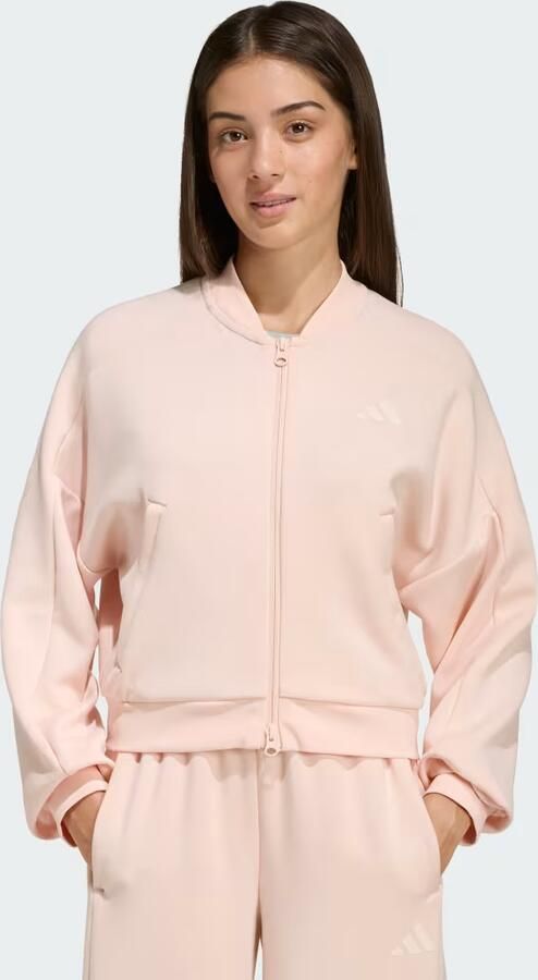 Adidas FUTURE ICONS 3 STRIPES SPORTJACK MET LANGE RITSSLUITING