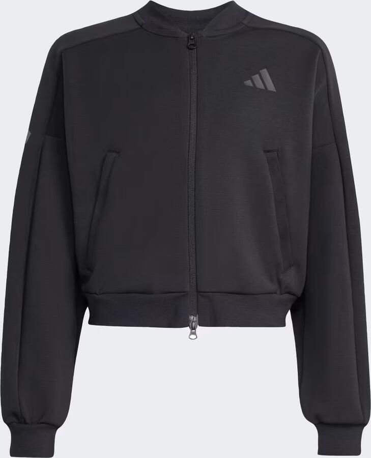 Adidas FUTURE ICONS 3 STRIPES SPORTJACK MET LANGE RITSSLUITING - Foto 4