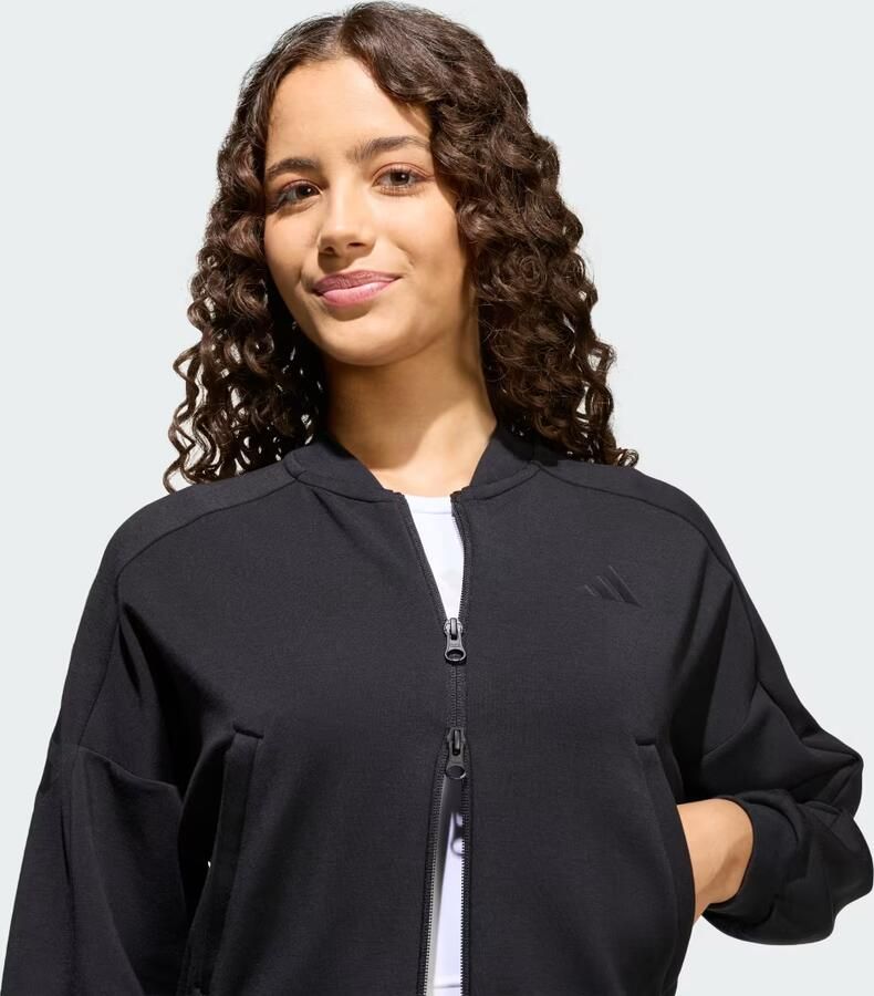 Adidas FUTURE ICONS 3 STRIPES SPORTJACK MET LANGE RITSSLUITING - Foto 2