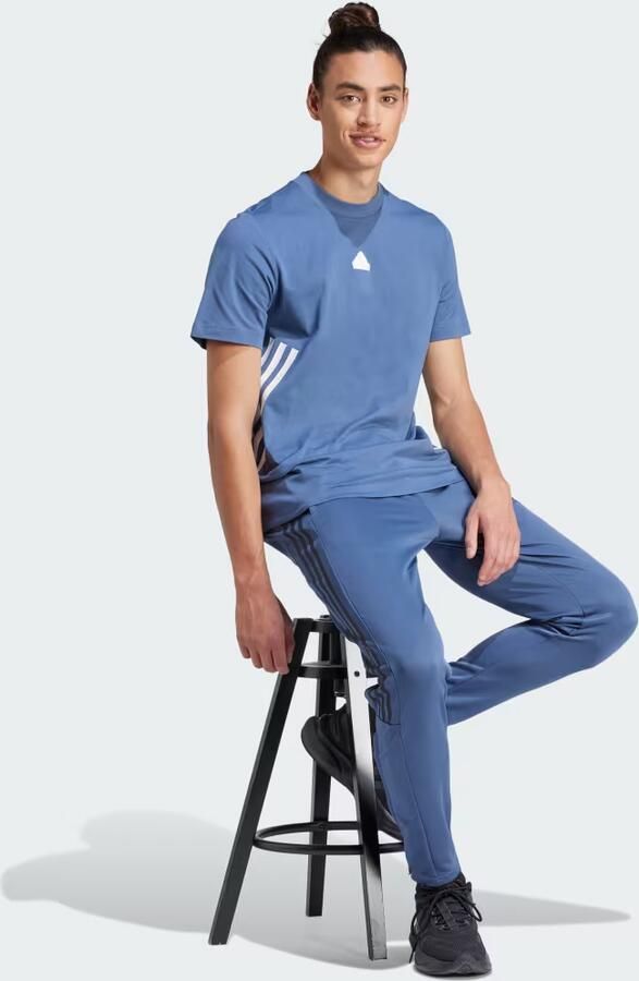 Adidas Future Icons T-shirt Blauw Evion Blue Heren - Foto 4