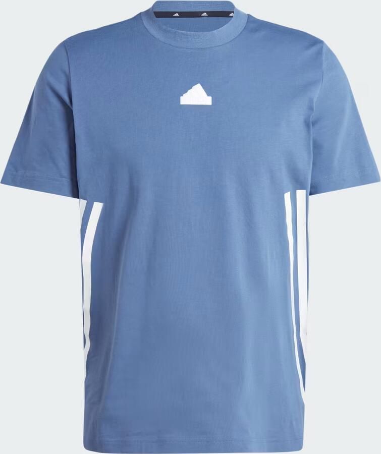 Adidas Future Icons T-shirt Blauw Evion Blue Heren - Foto 3