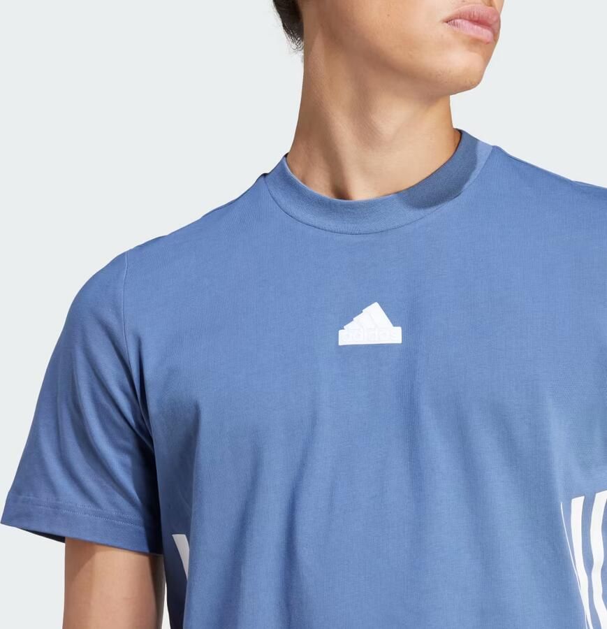 Adidas Future Icons T-shirt Blauw Evion Blue Heren