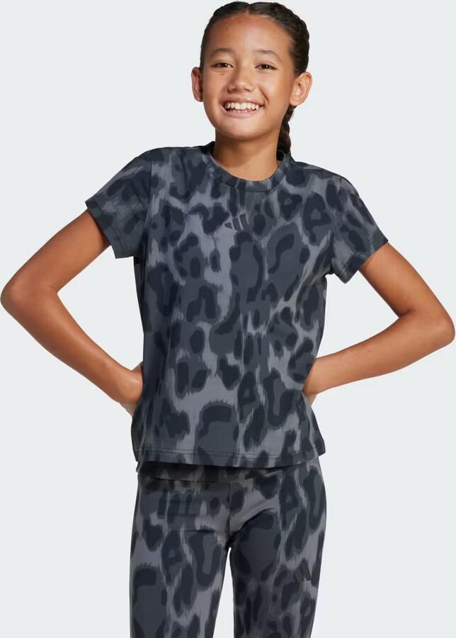 Adidas Future Icons Allover Print T-shirt Kids Grijs Kind Grijs - Foto 6