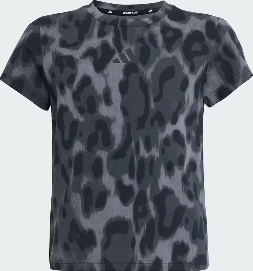 Adidas Future Icons Allover Print T-shirt Kids Grijs Kind Grijs - Foto 2